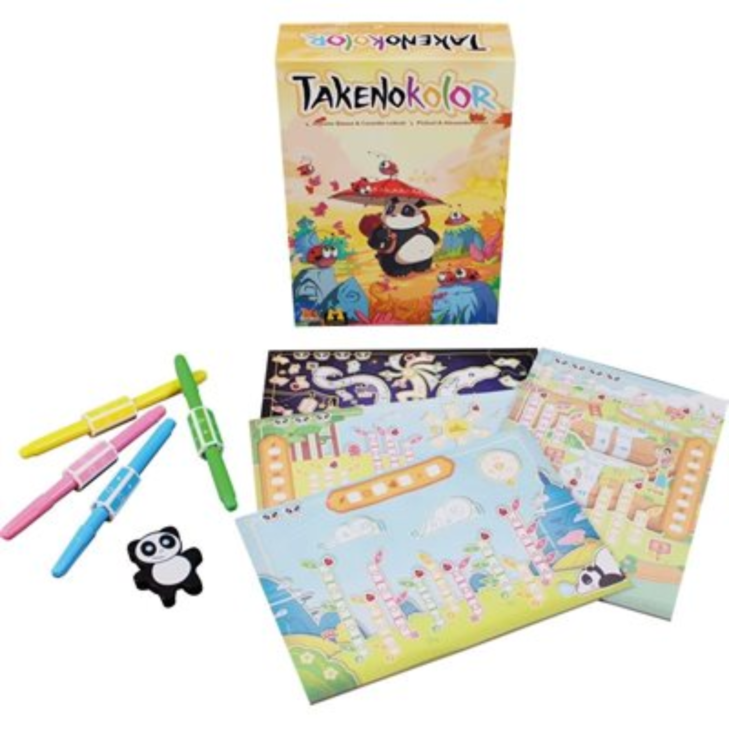 Takenokolor Box and contents